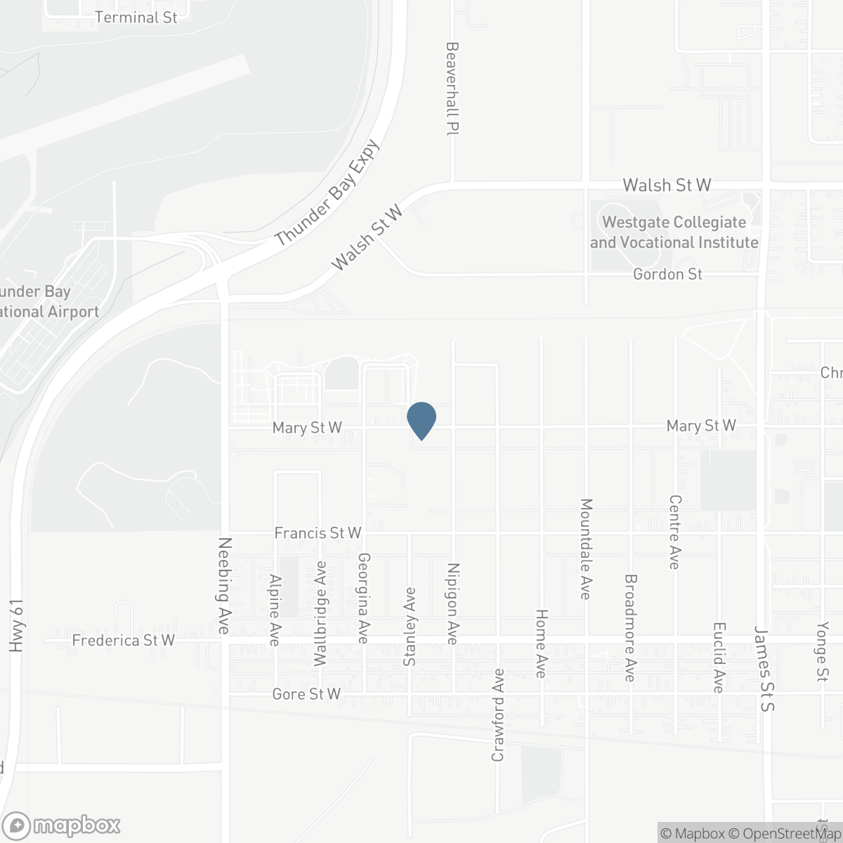1213 MARY STREET W, Thunder Bay, Ontario P7E 4M8